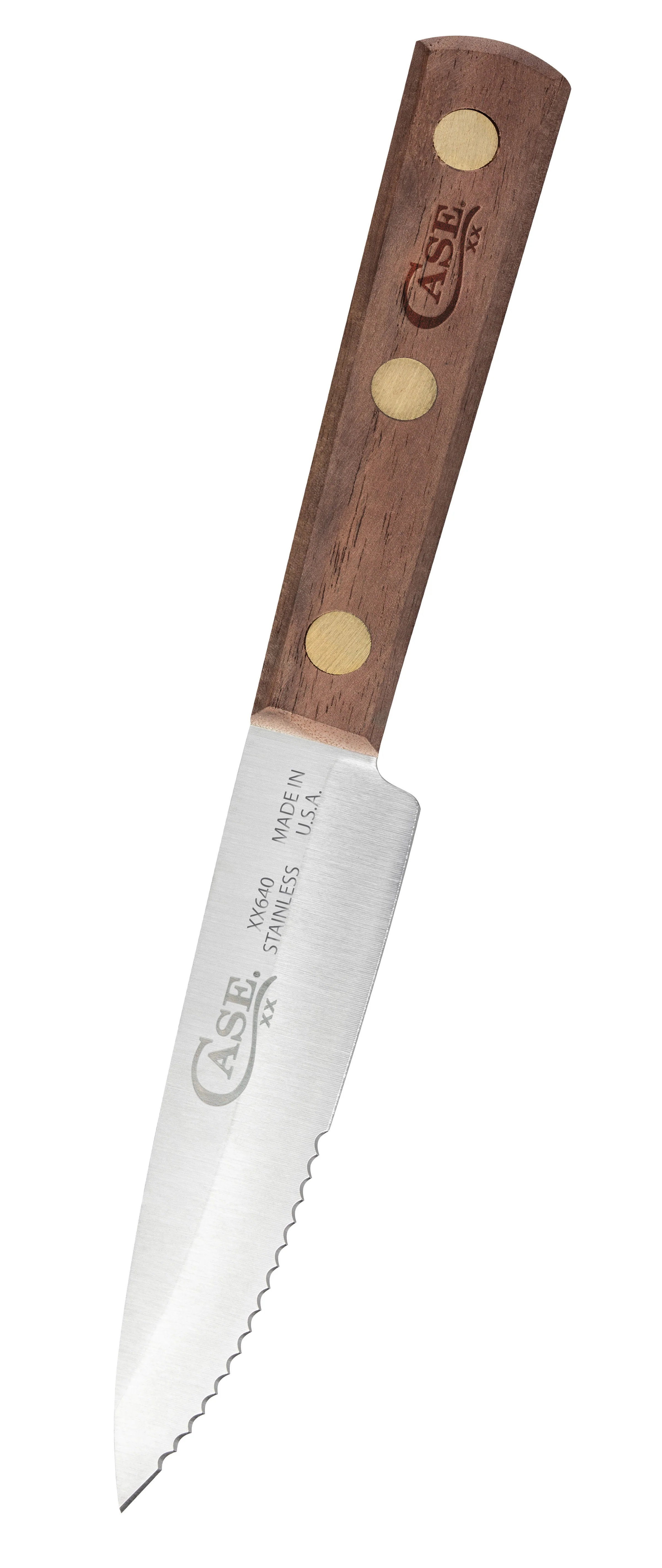 Household Cutlery 8" Steak Knife Set (Solid Walnut)