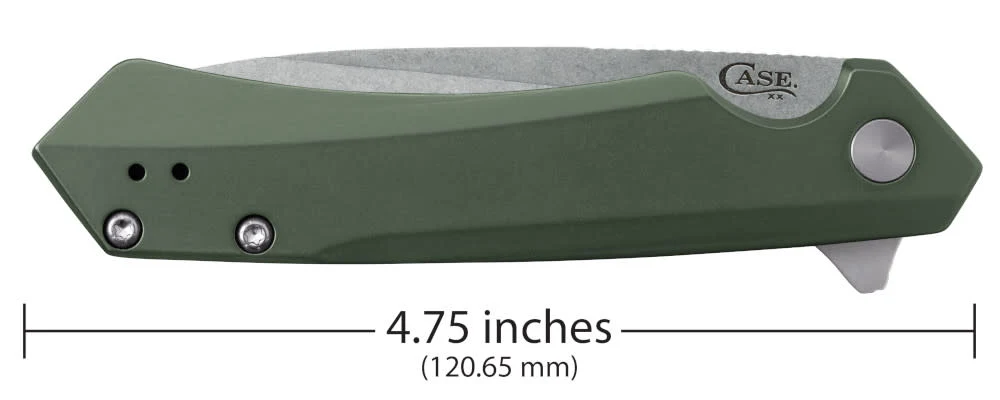 OD Green Anodized Aluminum Kinzua® with Spear Blade