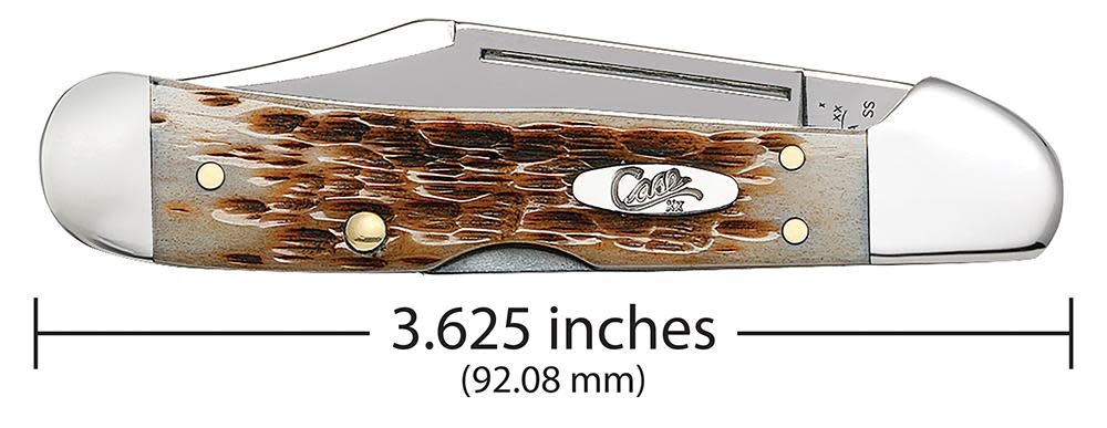 Peach Seed Jig Amber Bone Mini CopperLock®