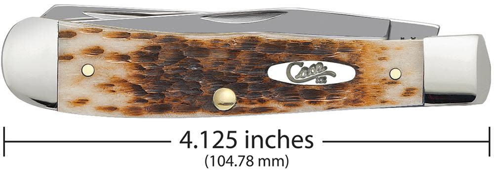 Peach Seed Jig Amber Bone CS Trapper