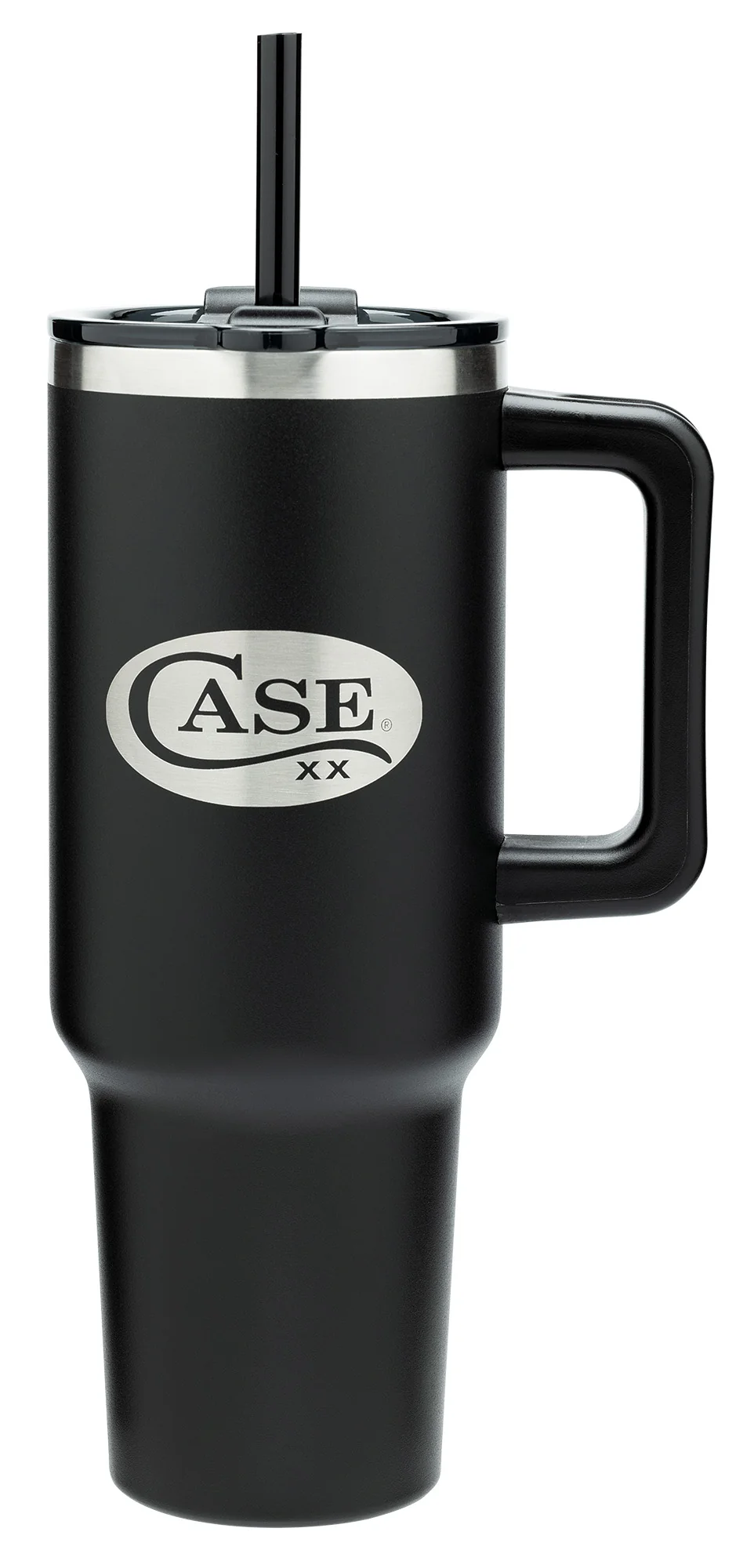 Stainless Steel Tumbler with Straw