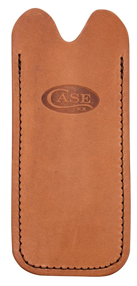 Genuine Brown Leather Knife Slip