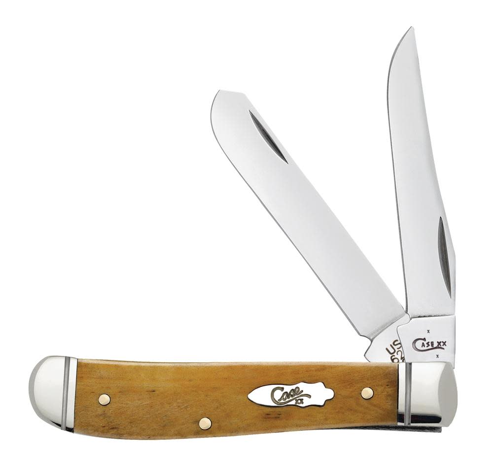 Smooth Antique Bone Mini Trapper