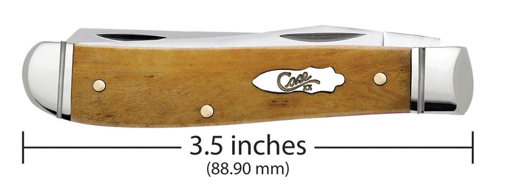 Smooth Antique Bone Mini Trapper
