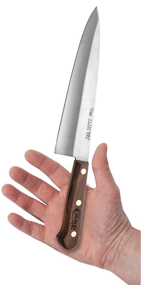 Household Cutlery 8" Chef's Knife (Solid Walnut)