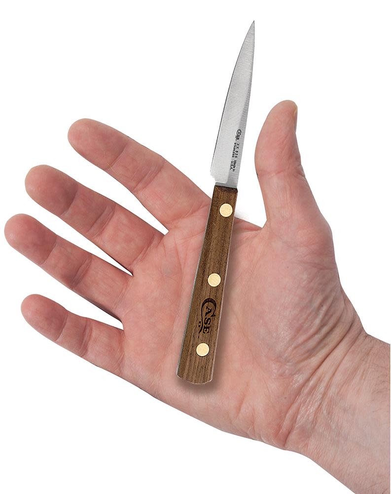 Household Cutlery 3" Spear Point Paring Knife (Solid Walnut)