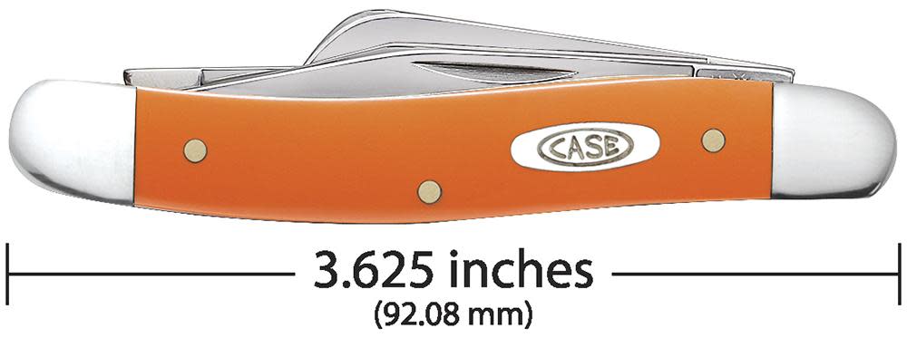 Smooth Orange Synthetic Medium Stockman
