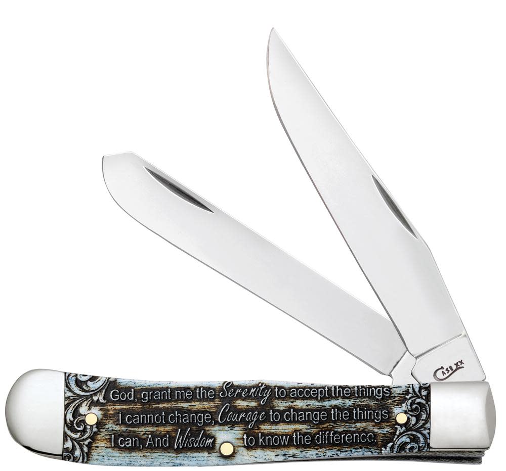 Serenity Prayer Smooth Natural Bone Trapper