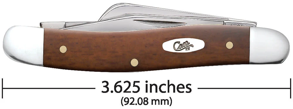 Smooth Chestnut Bone Medium Stockman