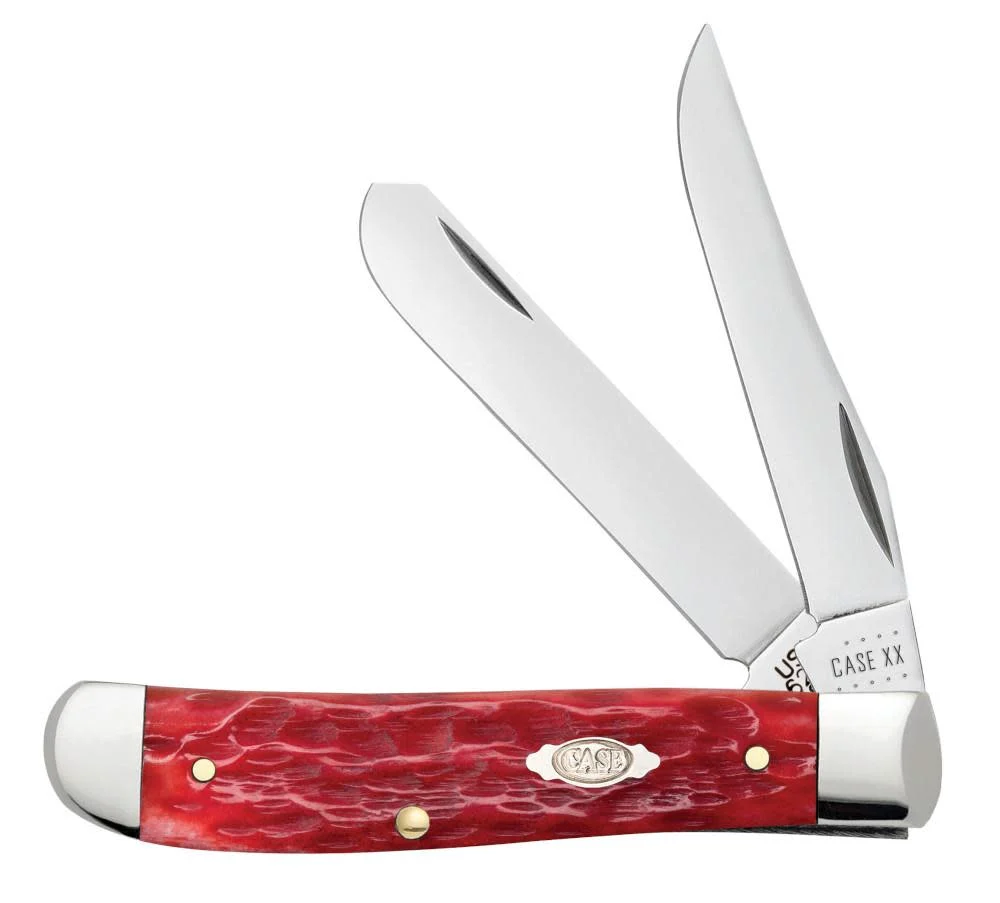 Peach Seed Jig Dark Red Bone CS Mini Trapper