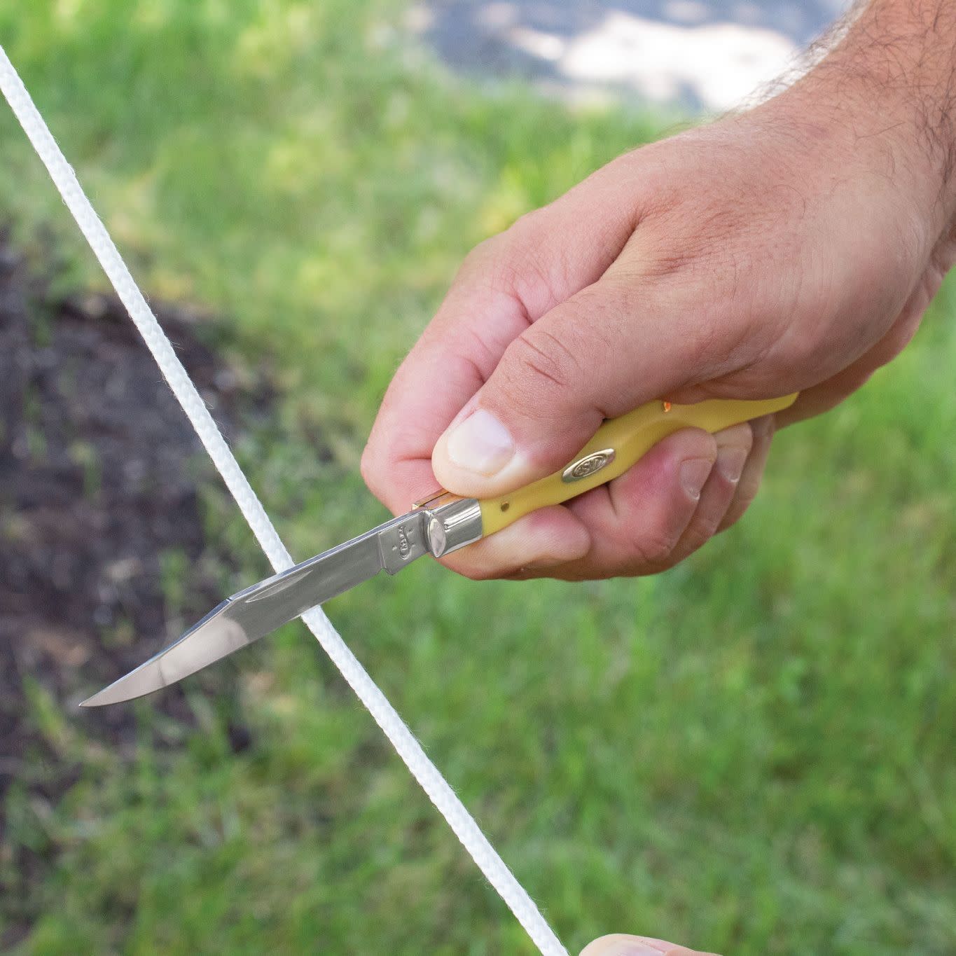 Yellow Synthetic Slimline Trapper