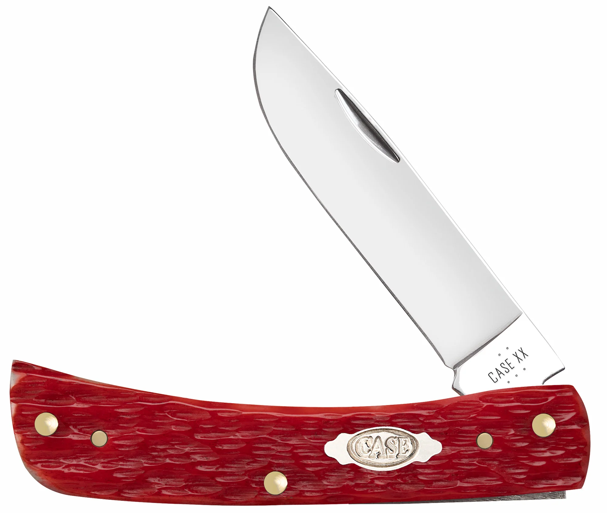 Peach Seed Jig Dark Red Bone CS Sod Buster® Jr