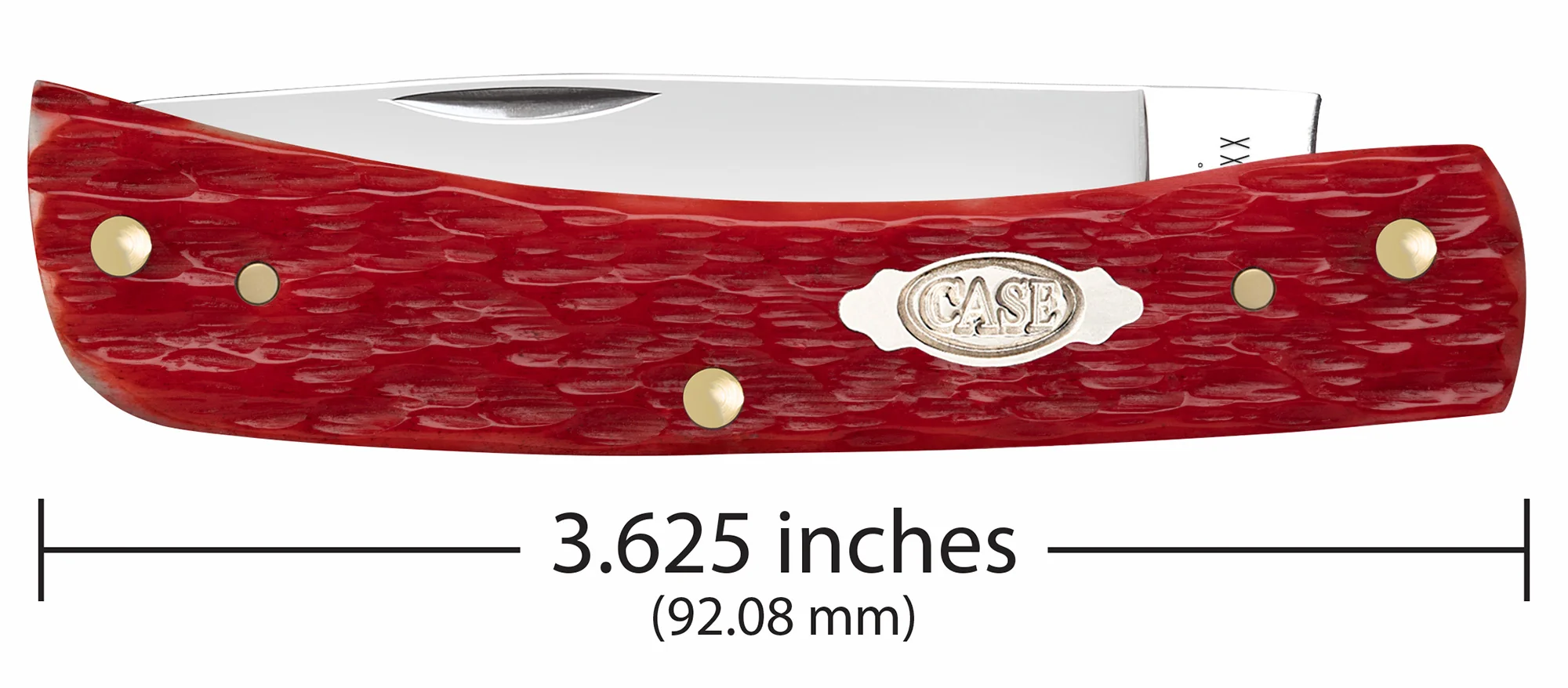 Peach Seed Jig Dark Red Bone CS Sod Buster® Jr