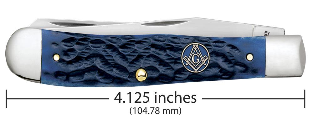 Masonic Gift Tin Standard Jig Blue Bone Trapper