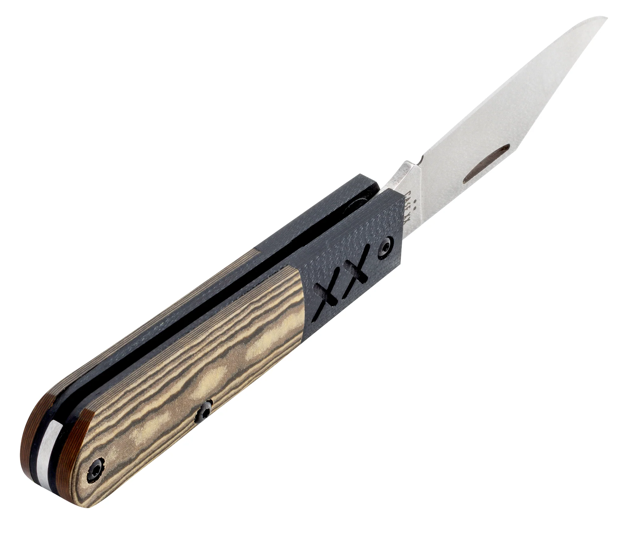 Crossroads™ Smooth Luna Richlite® w/Black G-10 XR Barlow 7 Crossroads™ Smooth Luna Richlite® w/Black G-10 XR Barlow