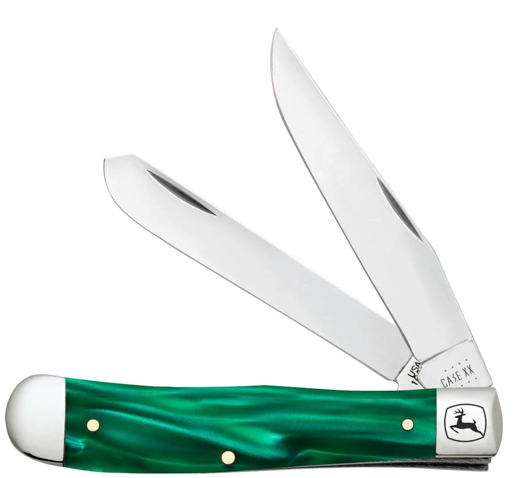 John Deere Smooth Green Pearl Kirinite® Trapper 1 John Deere Smooth Green Pearl Kirinite® Trapper
