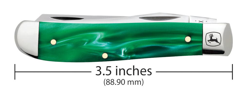 John Deere Smooth Green Pearl Kirinite® Mini Trapper 3 John Deere Smooth Green Pearl Kirinite® Mini Trapper
