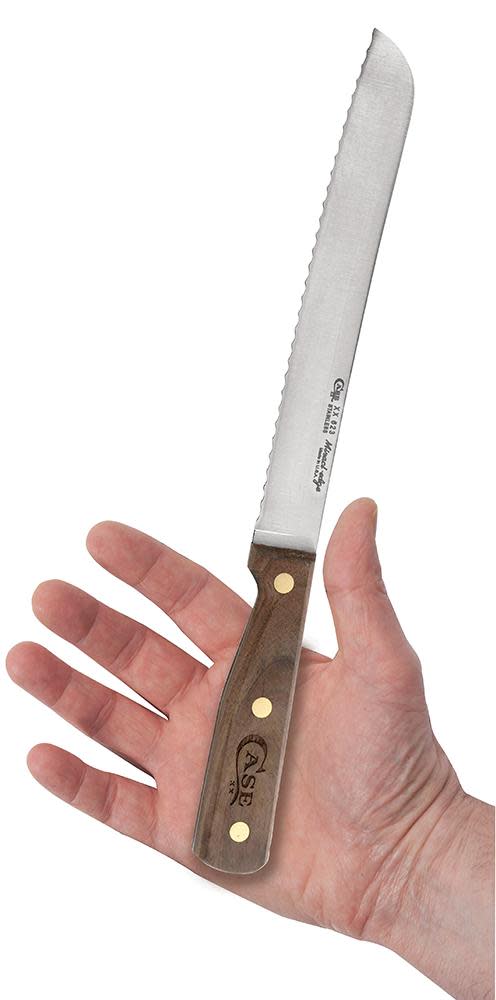 Household Cutlery 8" Bread Knife (Solid Walnut)