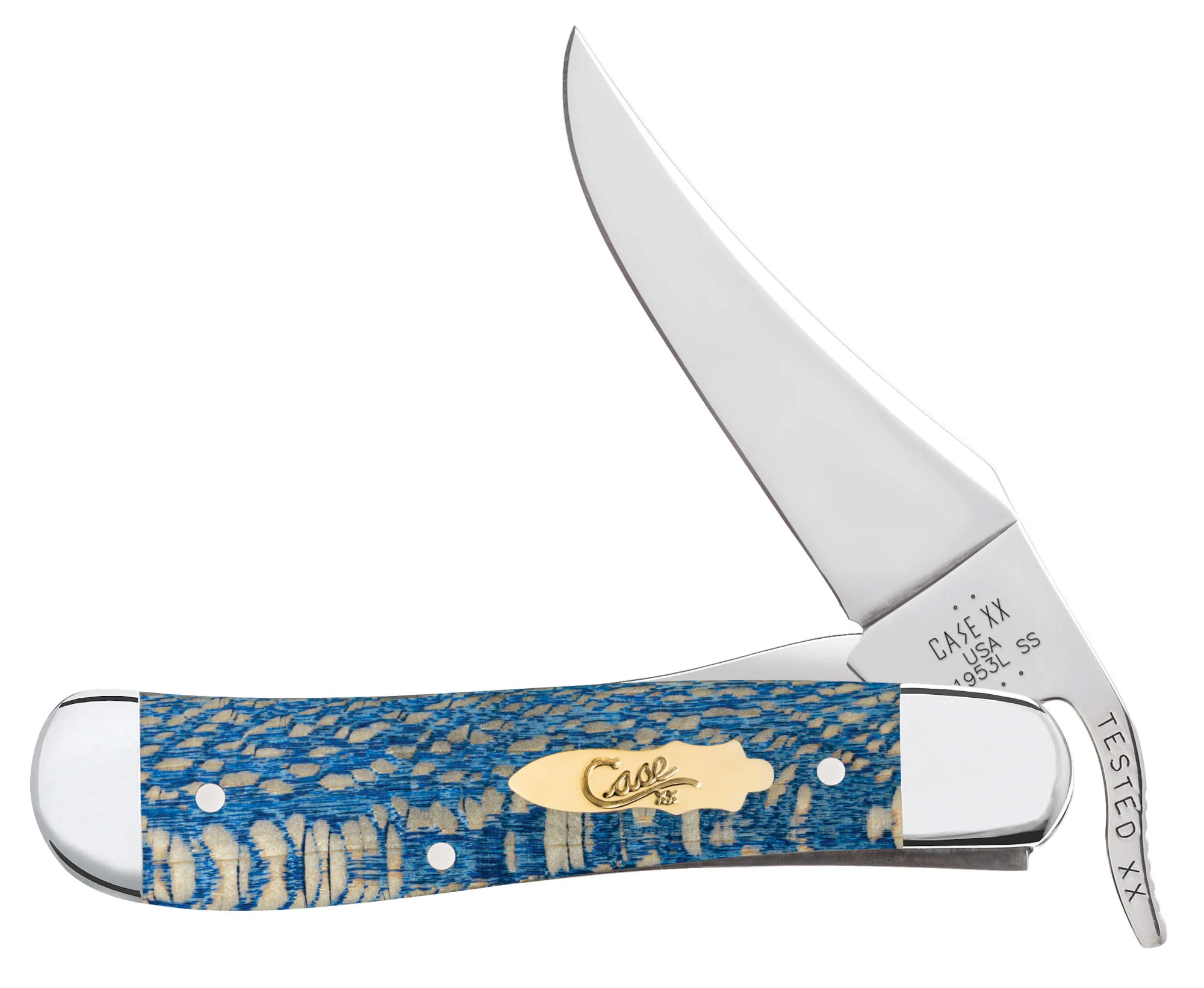 Smooth Blue Sycamore Wood RussLock®