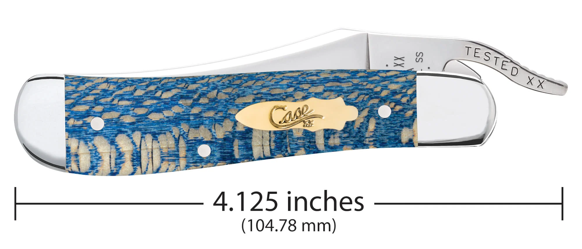 Smooth Blue Sycamore Wood RussLock®