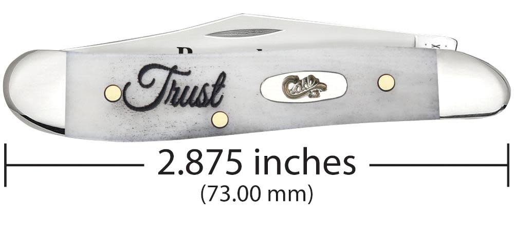 Religious Sayings Trust Embellished Smooth Natural Bone Peanut 3 Religious Sayings Trust Embellished Smooth Natural Bone Peanut