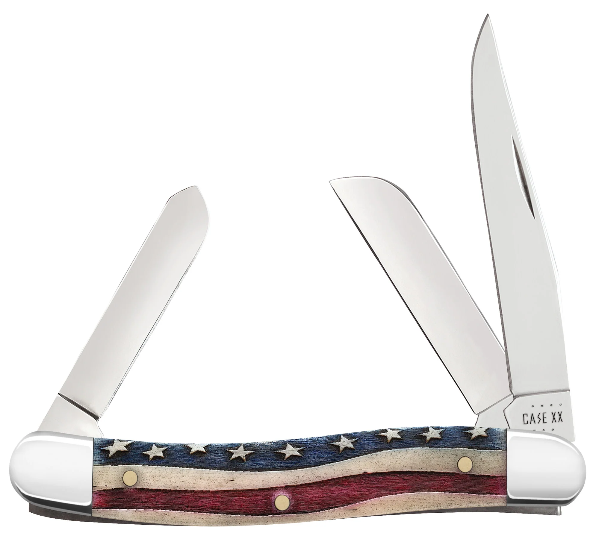 Star Spangled Series Embellished Smooth Natural Bone Medium Stockman