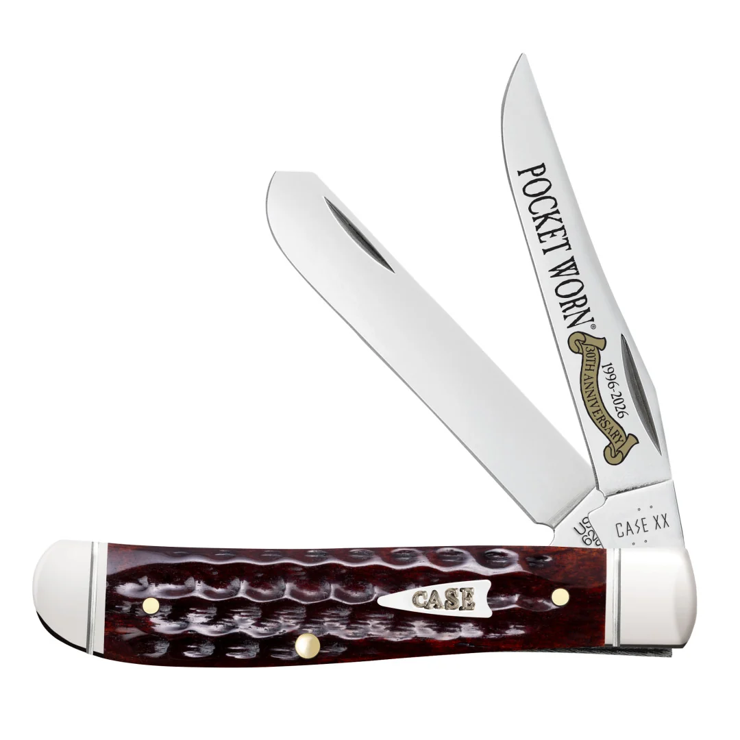 Pocket Worn® Corn Cob Jig Mahogany Bone Mini Trapper
