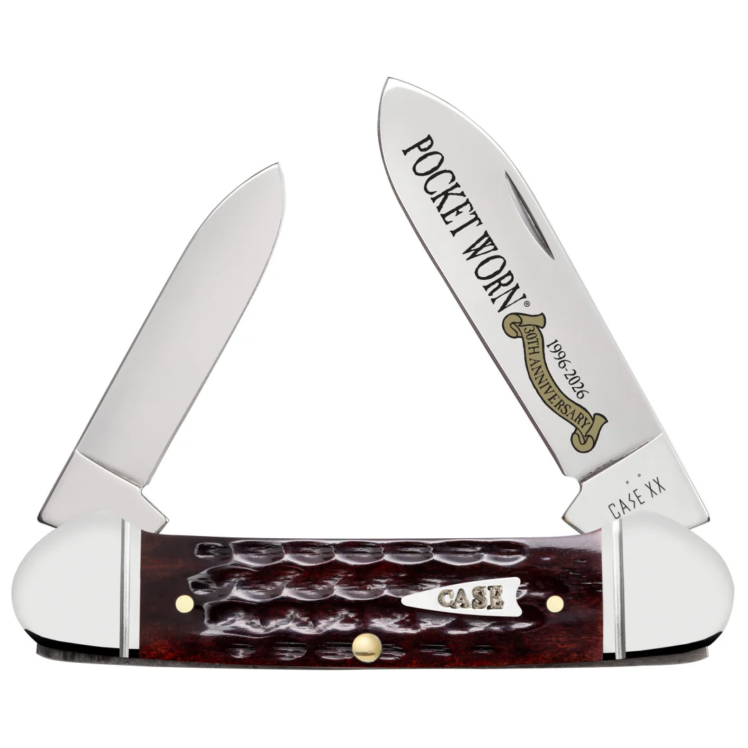 Pocket Worn® Corn Cob Jig Mahogany Bone Canoe