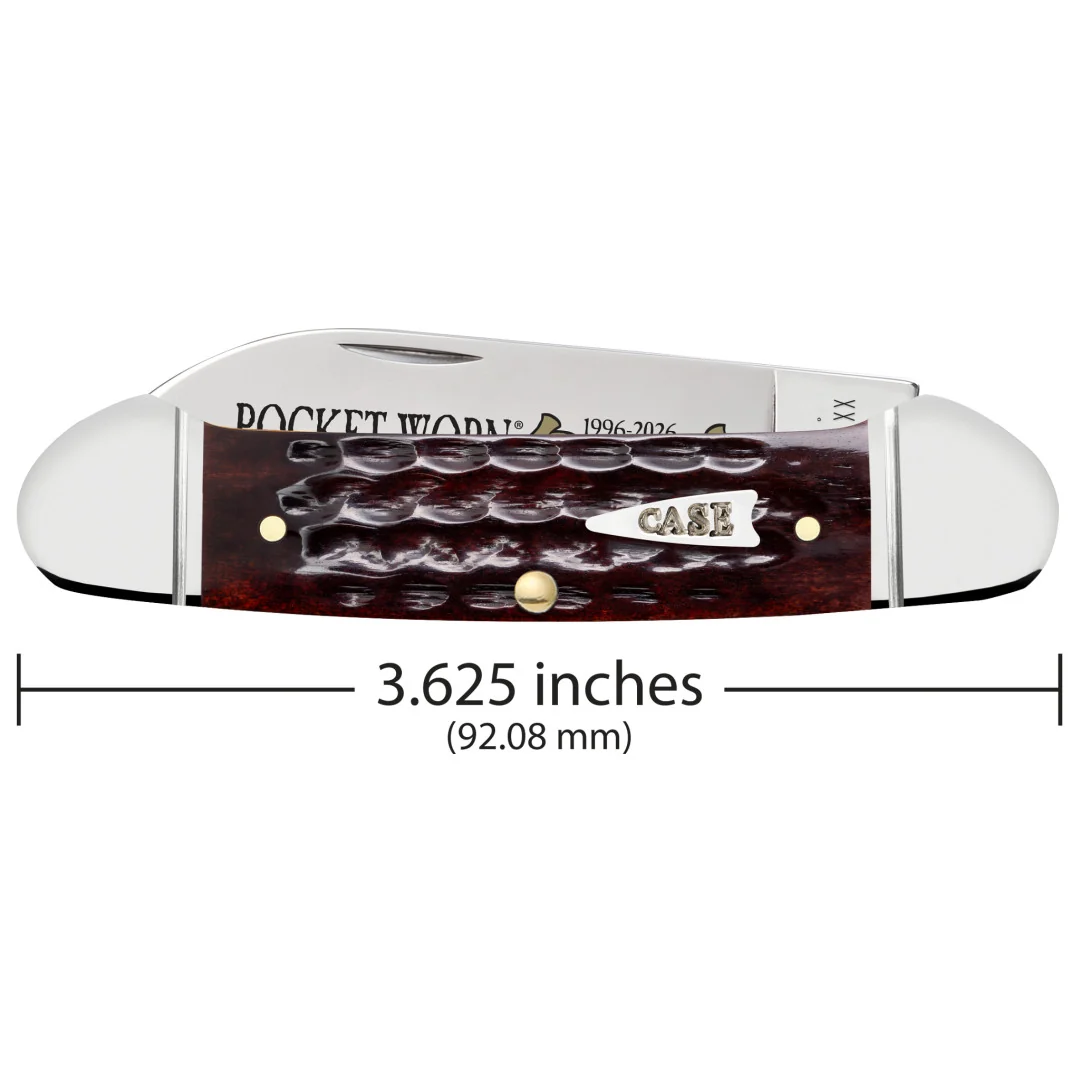 Pocket Worn® Corn Cob Jig Mahogany Bone Canoe