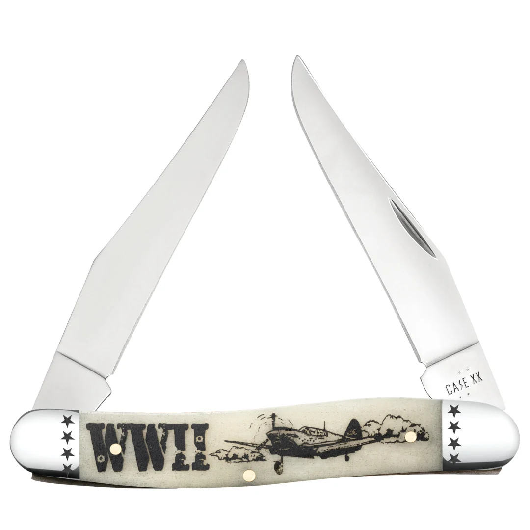 War Series WWII Embellished Smooth Natural Bone Muskrat 11 War Series WWII Embellished Smooth Natural Bone Muskrat