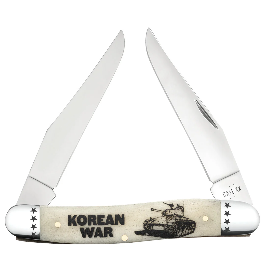War Series Korean War Smooth Natural Bone Muskrat