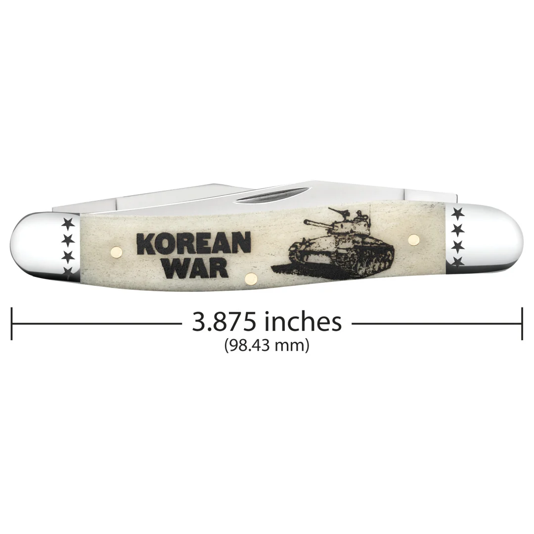 War Series Korean War Smooth Natural Bone Muskrat