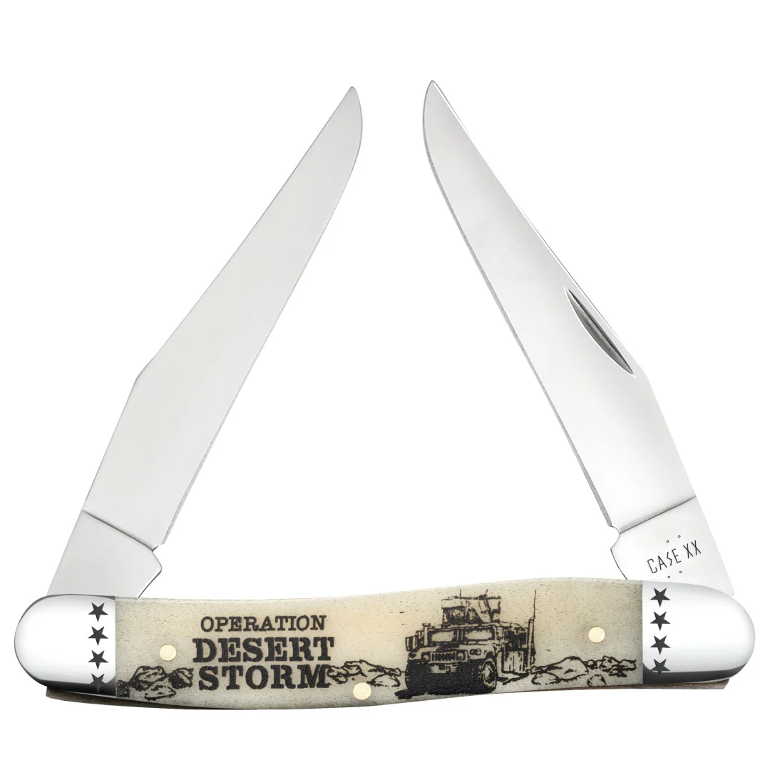 War Series Desert Storm Smooth Natural Bone Muskrat