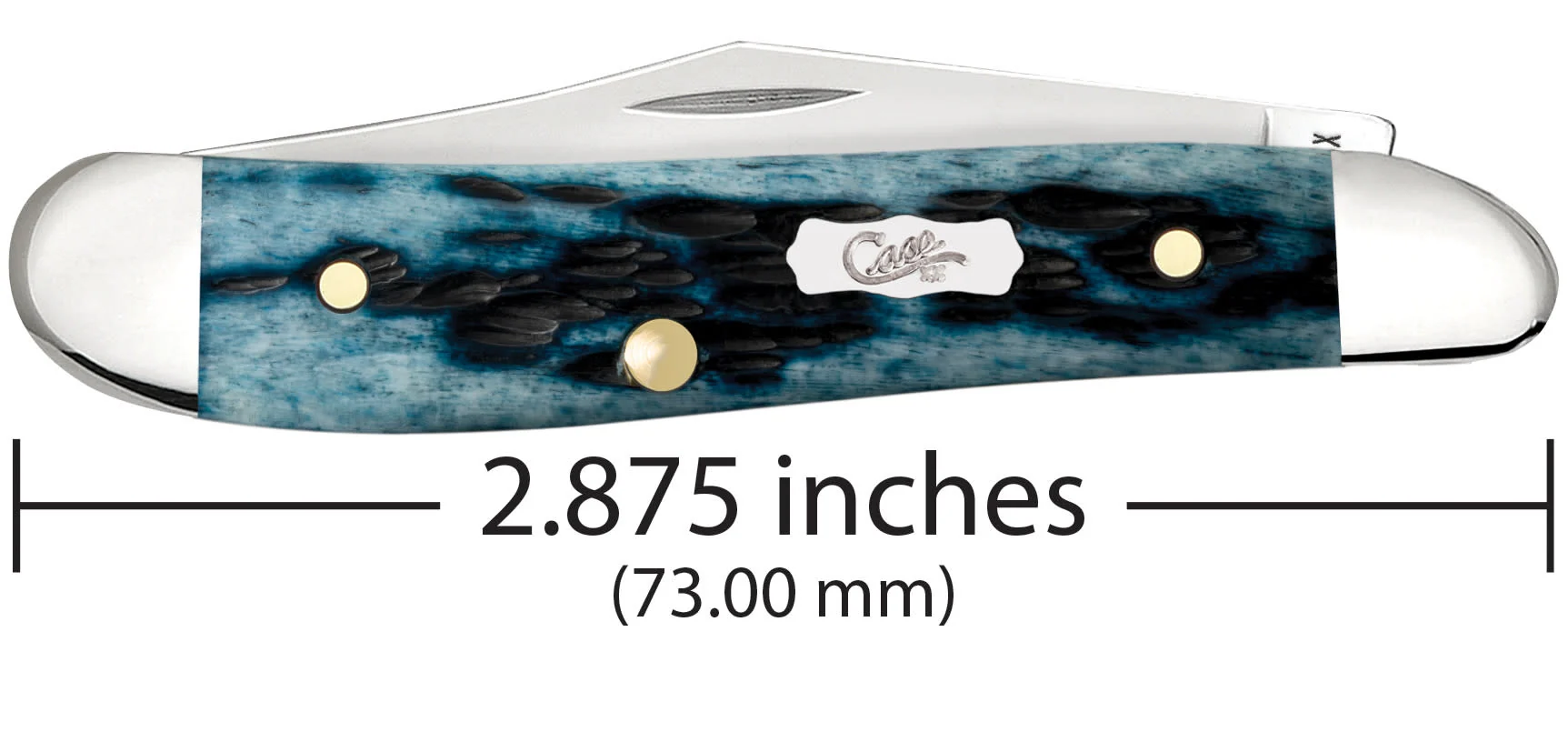 Pocket Worn® Peach Seed Jig Mediterranean Blue Bone Peanut