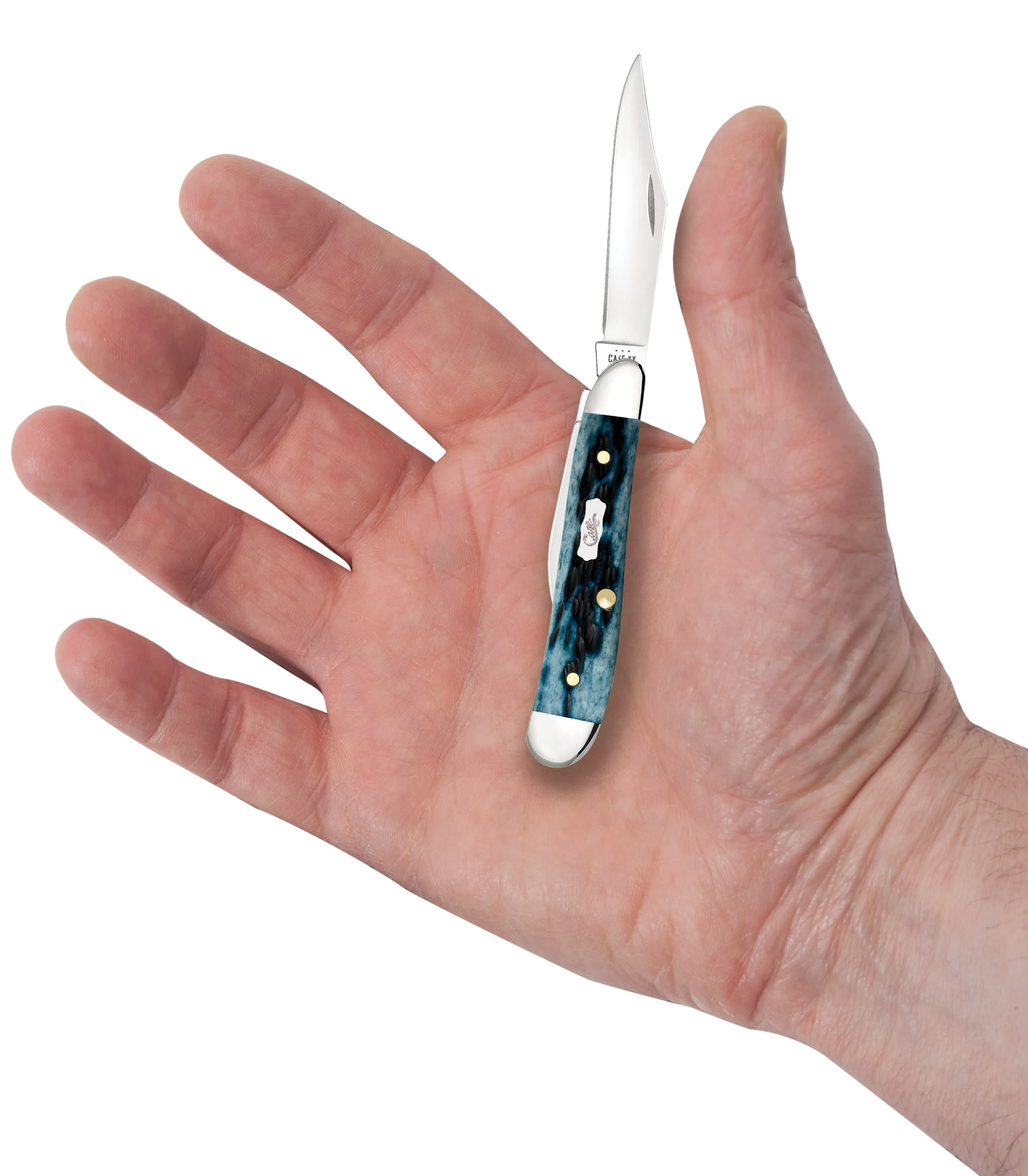 Pocket Worn® Peach Seed Jig Mediterranean Blue Bone Peanut 5 Pocket Worn® Peach Seed Jig Mediterranean Blue Bone Peanut