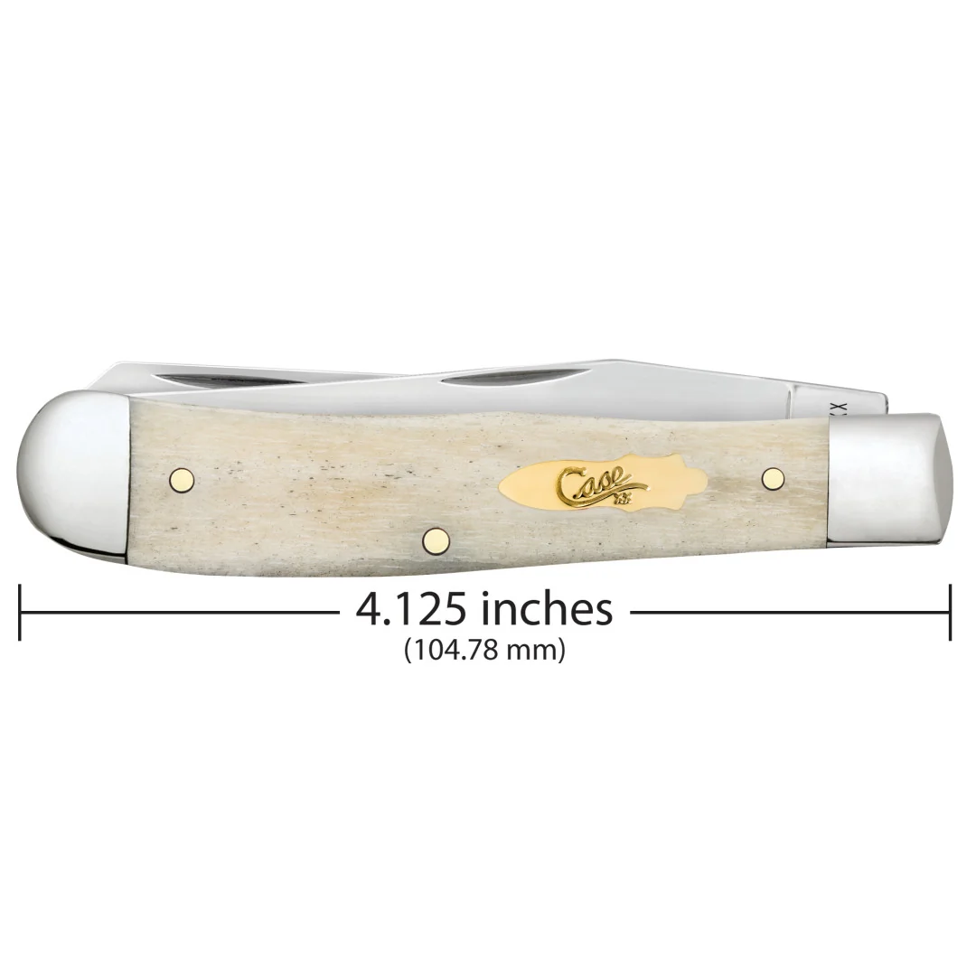 Smooth Natural Bone Trapper - Brass Bomb Shield