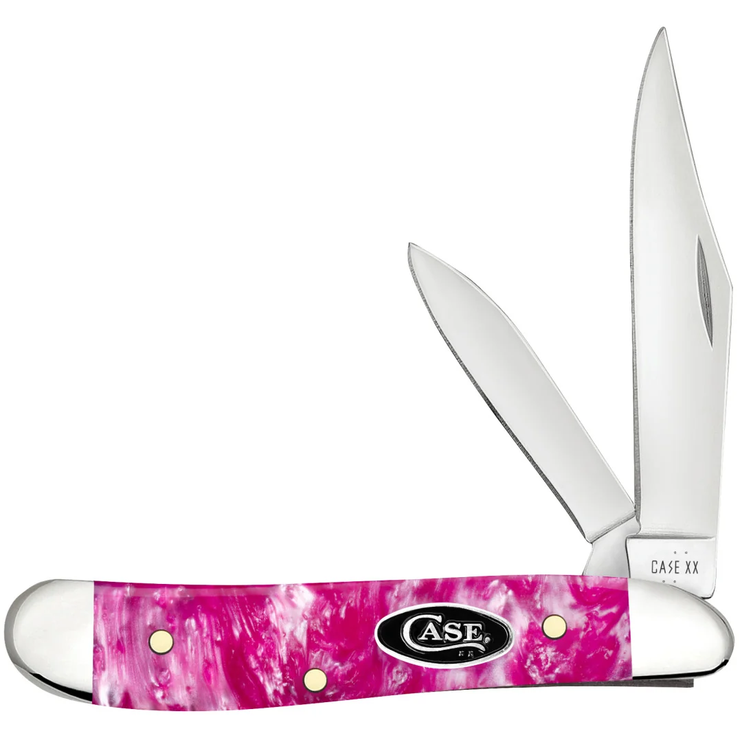 Smooth Pink Crackle Kirinite® Peanut