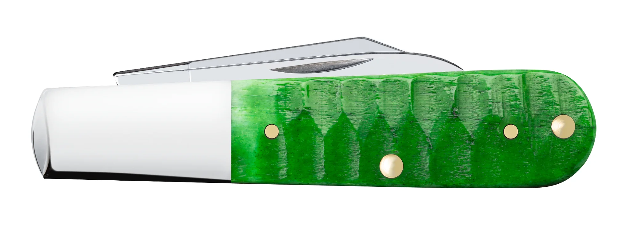 Gator Jigged Bright Green Bone Barlow 3 Gator Jigged Bright Green Bone Barlow