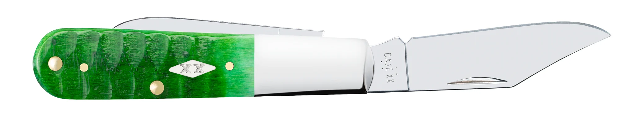 Gator Jigged Bright Green Bone Barlow 4 Gator Jigged Bright Green Bone Barlow