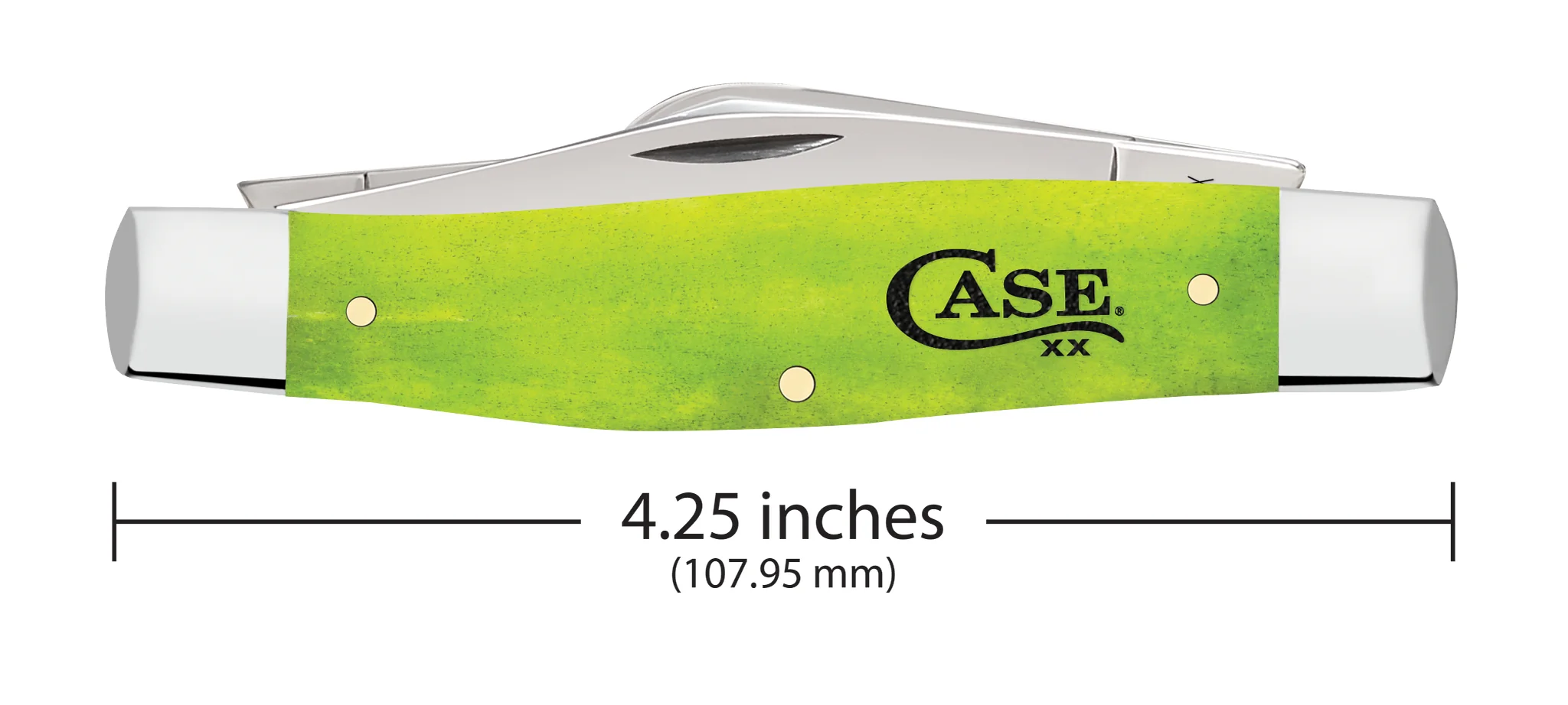 C. Platts' Sons® Smooth Lime Green Bone Large Stockman
