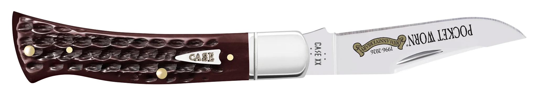 Pocket Worn® Corn Cob Jig Mahogany Bone Case Axe Handle® 4 Pocket Worn® Corn Cob Jig Mahogany Bone Case Axe Handle®