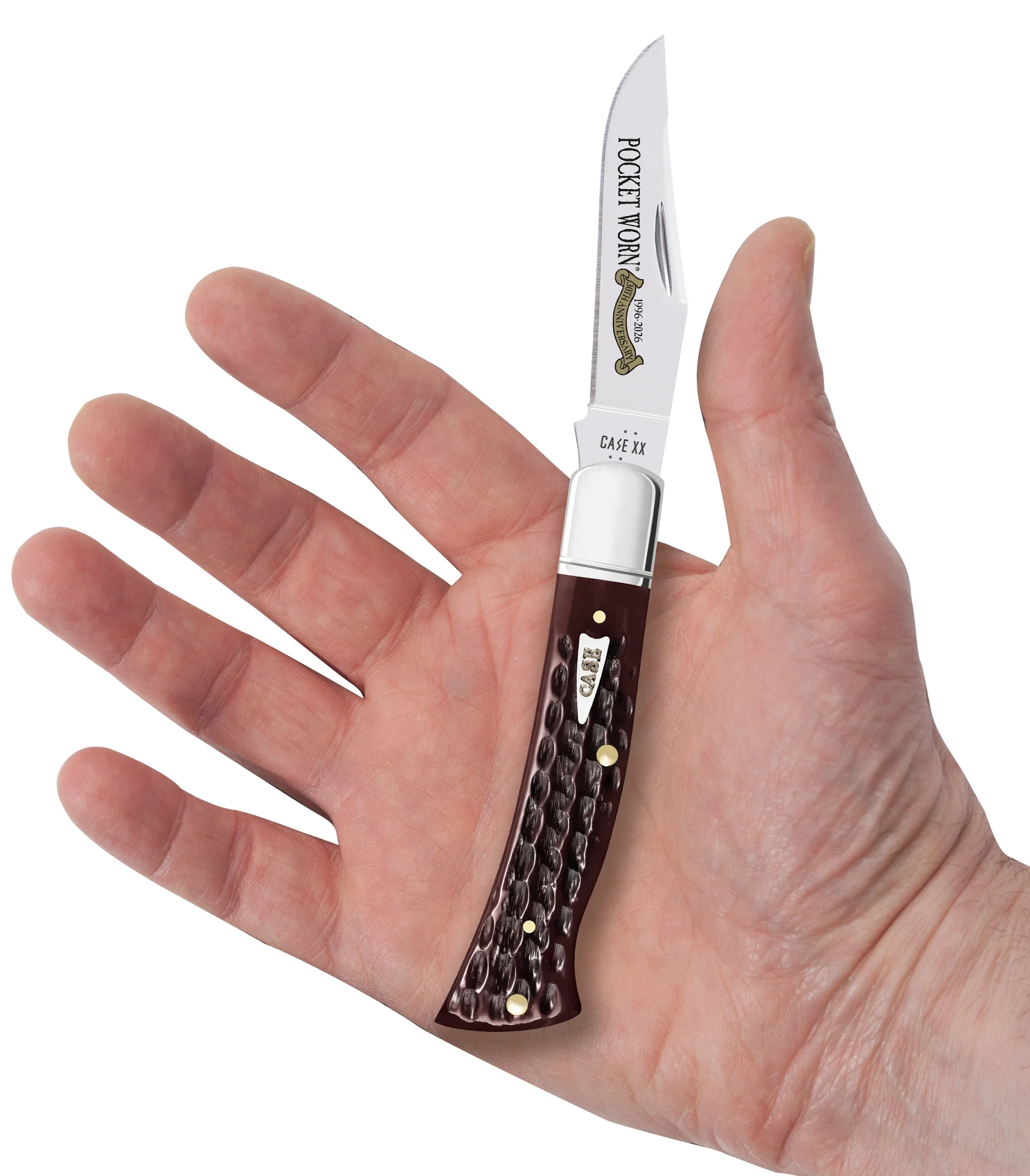 Pocket Worn® Corn Cob Jig Mahogany Bone Case Axe Handle® 5 Pocket Worn® Corn Cob Jig Mahogany Bone Case Axe Handle®