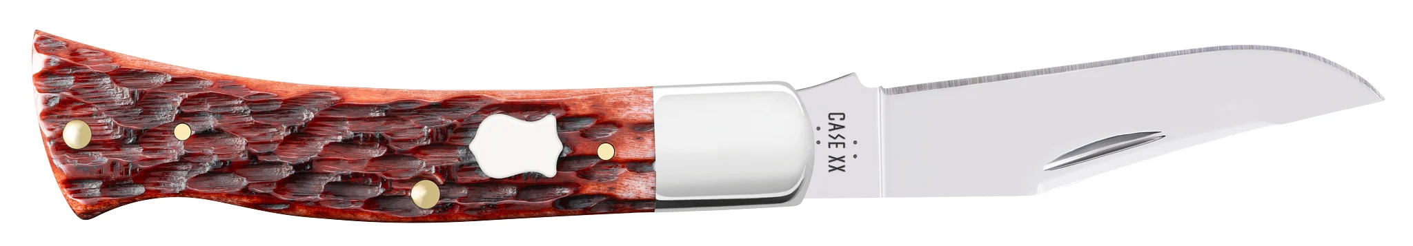 Pocket Worn® Peach Seed Jig Mahogany Bone Case Axe Handle® 5 Pocket Worn® Peach Seed Jig Mahogany Bone Case Axe Handle®