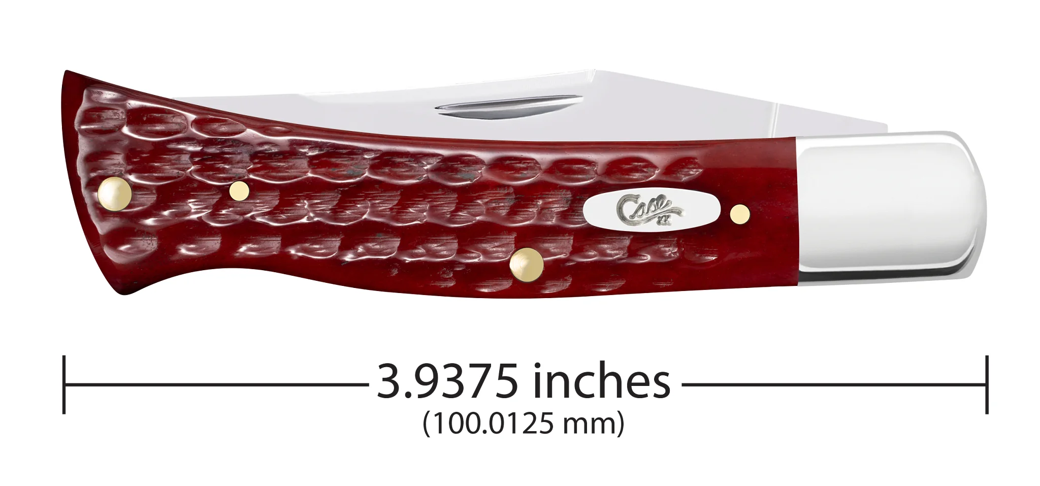 Pocket Worn® Corn Cob Jigged Old Red Bone Case Axe Handle®