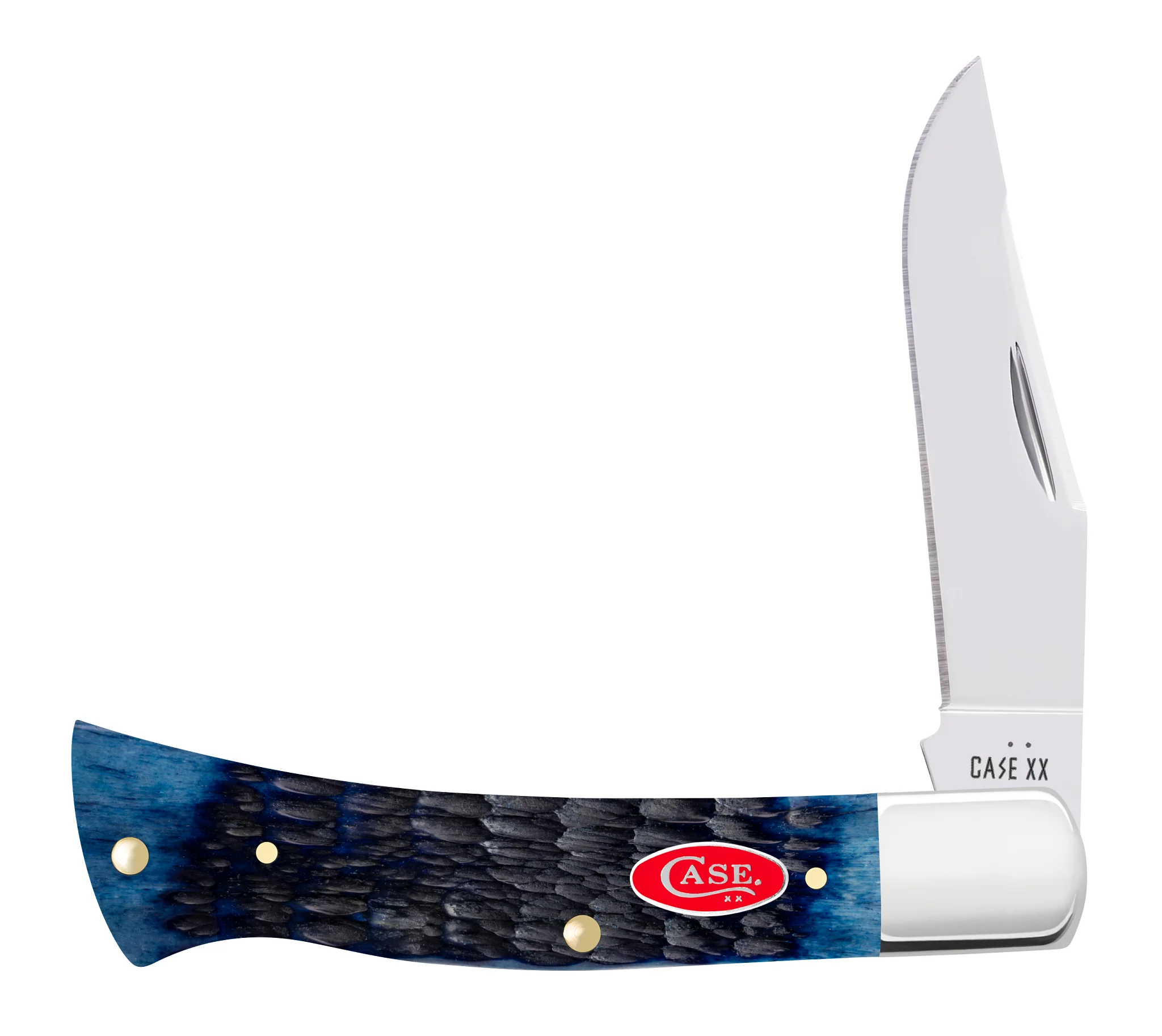 Rogers Jigged Navy Blue Bone Case Axe Handle®