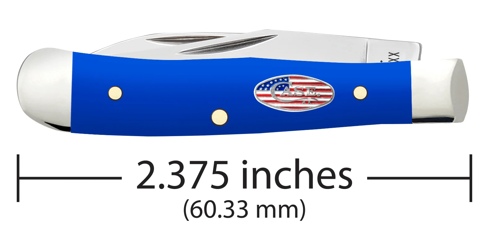 Royal Blue Synthetic Smooth Tiny Trapper