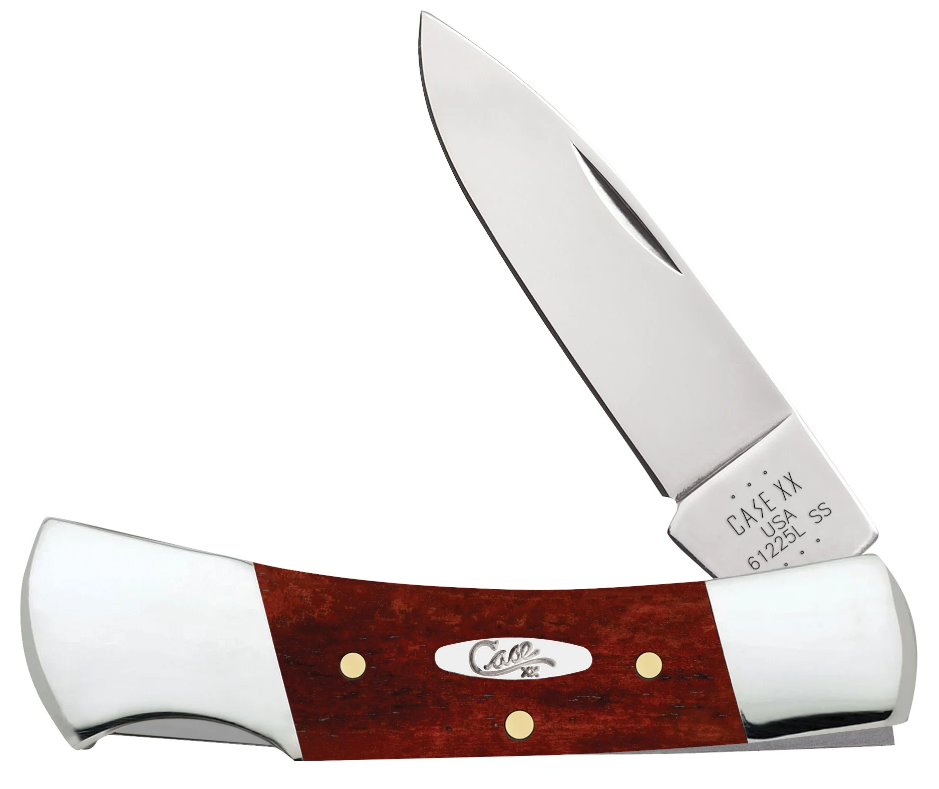 Smooth Chestnut Bone Lockback 10 Smooth Chestnut Bone Lockback