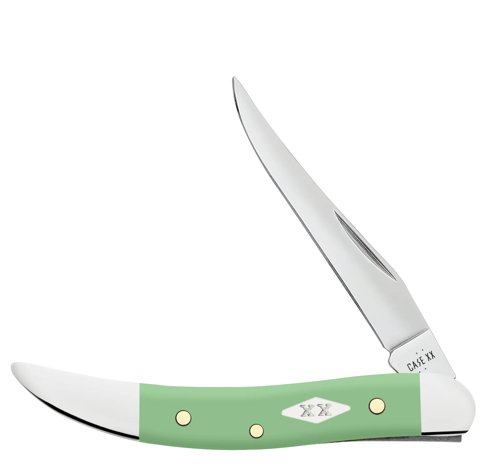 Smooth Mint Green Synthetic Small Texas Toothpick