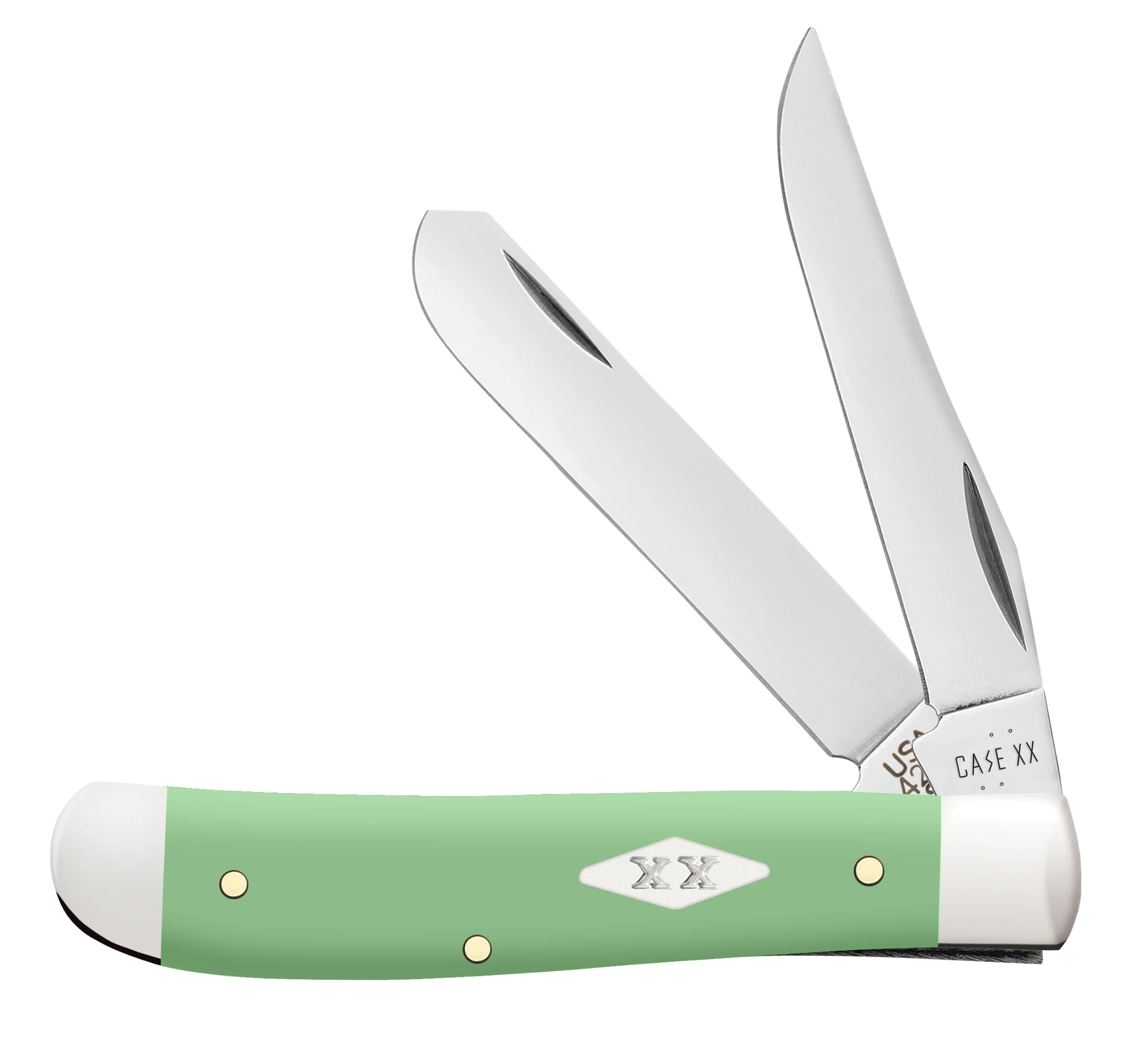 Smooth Mint Green Synthetic Mini Trapper