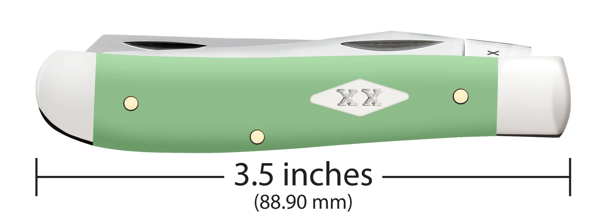 Smooth Mint Green Synthetic Mini Trapper